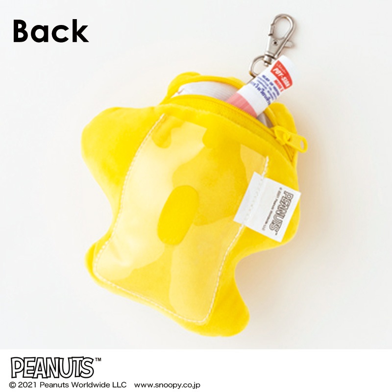 【InRed(インレッド)11月号増刊 セブン-イレブン・セブンネット限定付録】ウッドストック ぬいぐるみポーチ 2021年10月7日発売