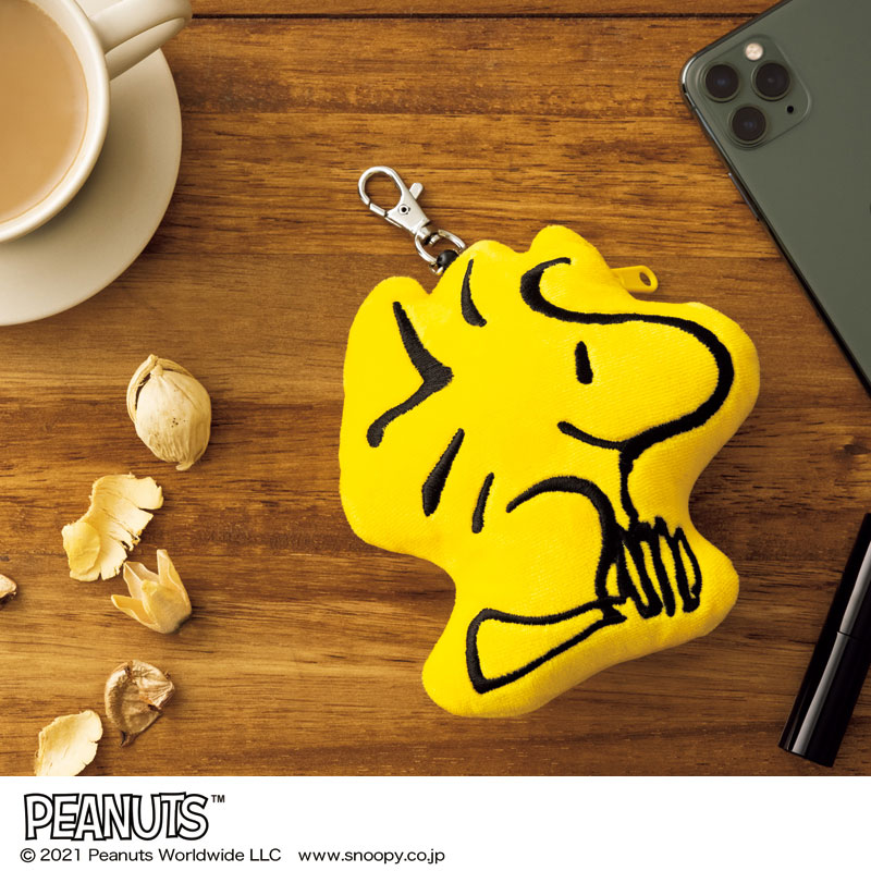 【InRed(インレッド)11月号増刊 セブン-イレブン・セブンネット限定付録】ウッドストック ぬいぐるみポーチ 2021年10月7日発売