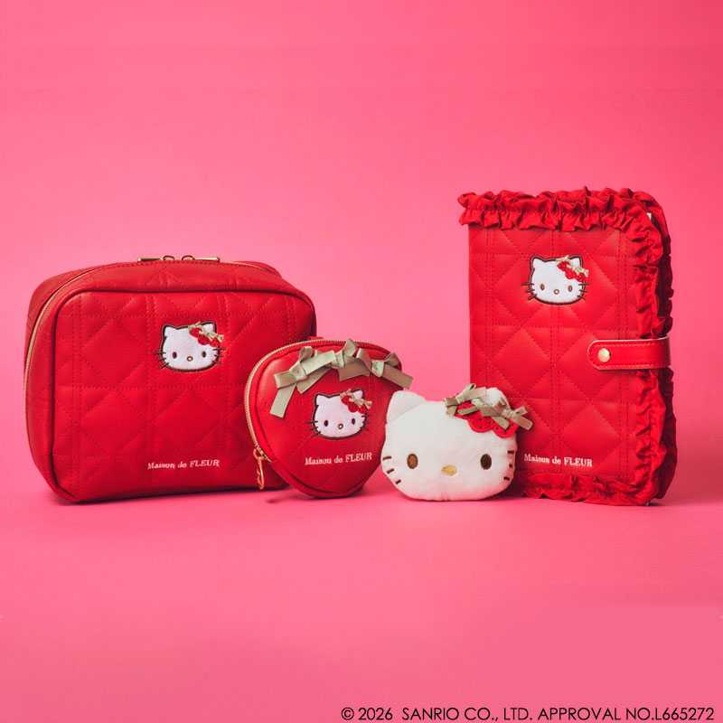 Maison de FLEUR��HELLO KITTY �������ޥ��������BOOK RED
