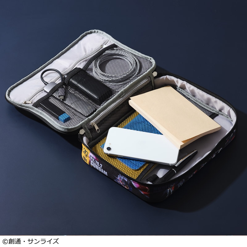 【smart スマート 11月号 雑誌付録】新旧ガンプラパッケージアート両A面ポーチ