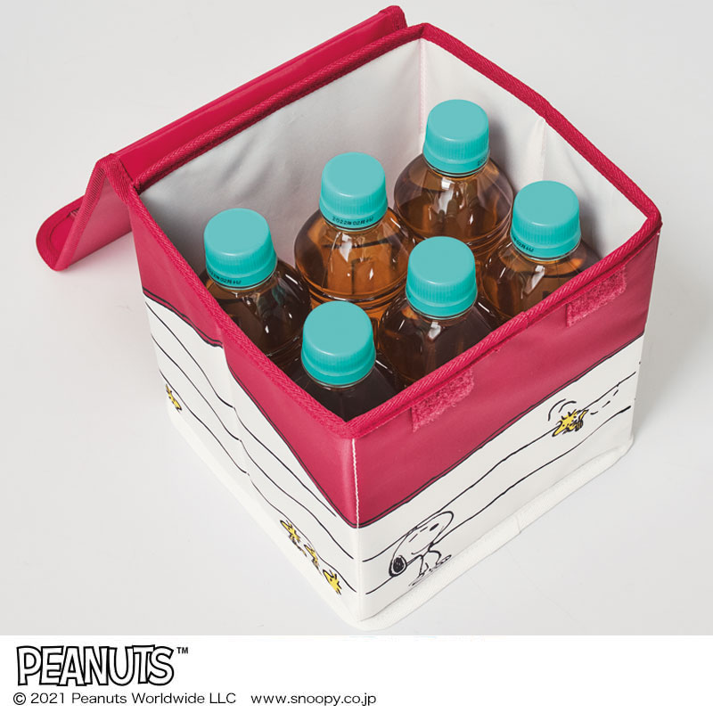 【steady ステディ 12月号 雑誌付録】スヌーピー インテリア収納ボックス