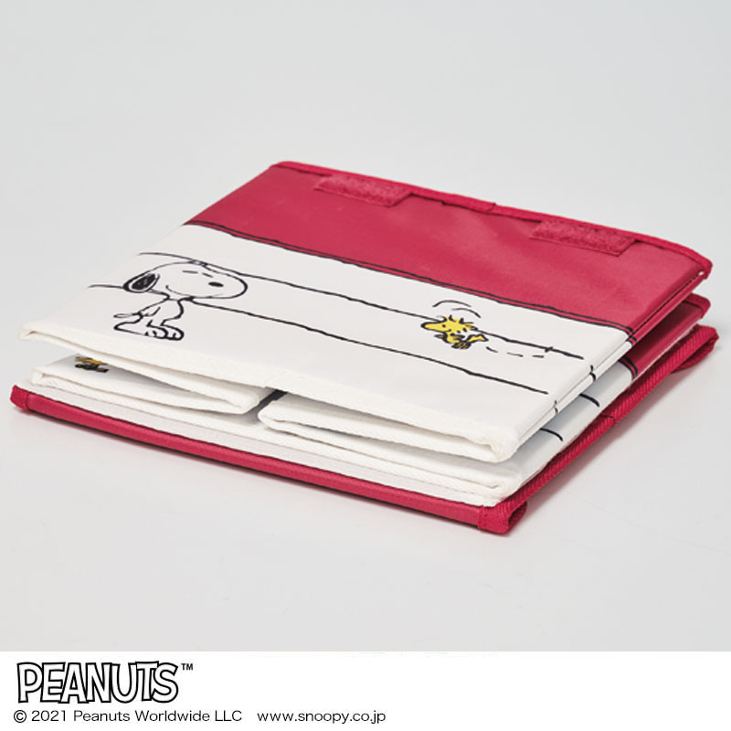 【steady ステディ 12月号 雑誌付録】スヌーピー インテリア収納ボックス