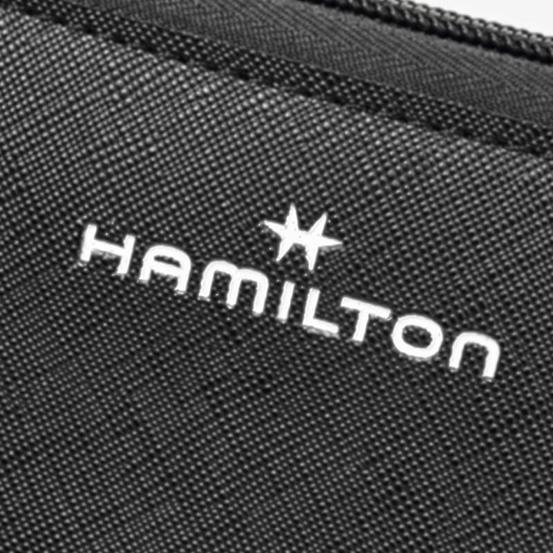 【MonoMaster モノマスター 1月号 雑誌付録】HAMILTON ハミルトン スマホも入る じゃばら式 整理 収納 長財布