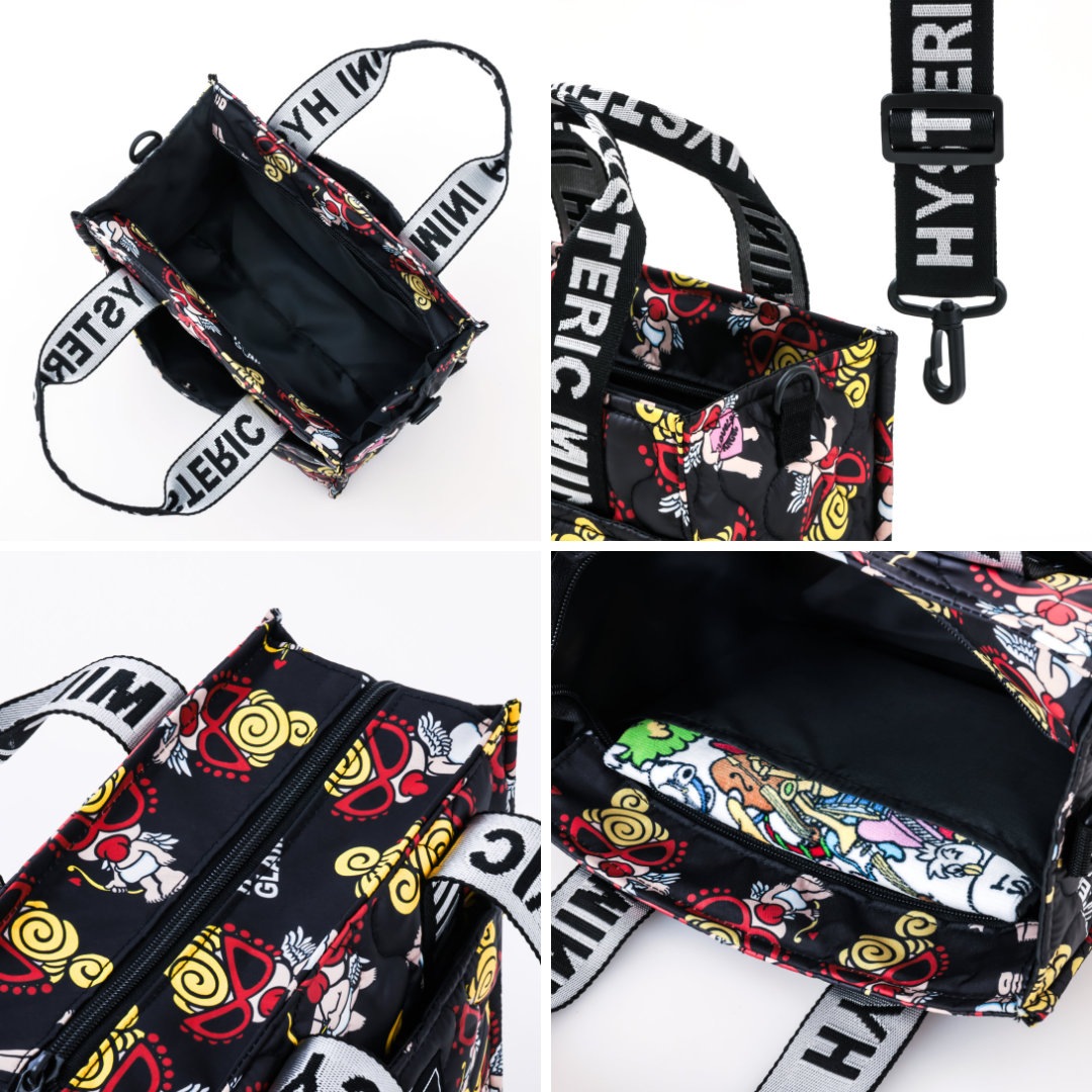 HYSTERIC MINI 3ROOM SHOULDER BAG BOOK BLACK ver.