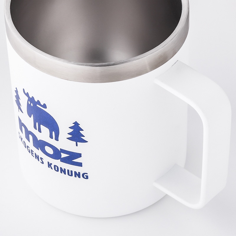 【moz ムック本 付録】モズ 真空断熱マグタンブラー(マグカップ) ミルク ver.