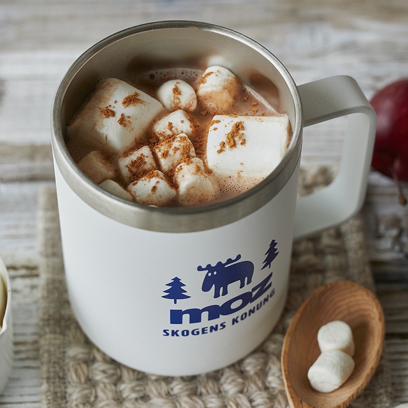 【moz ムック本 付録】モズ 真空断熱マグタンブラー(マグカップ) ミルク ver.