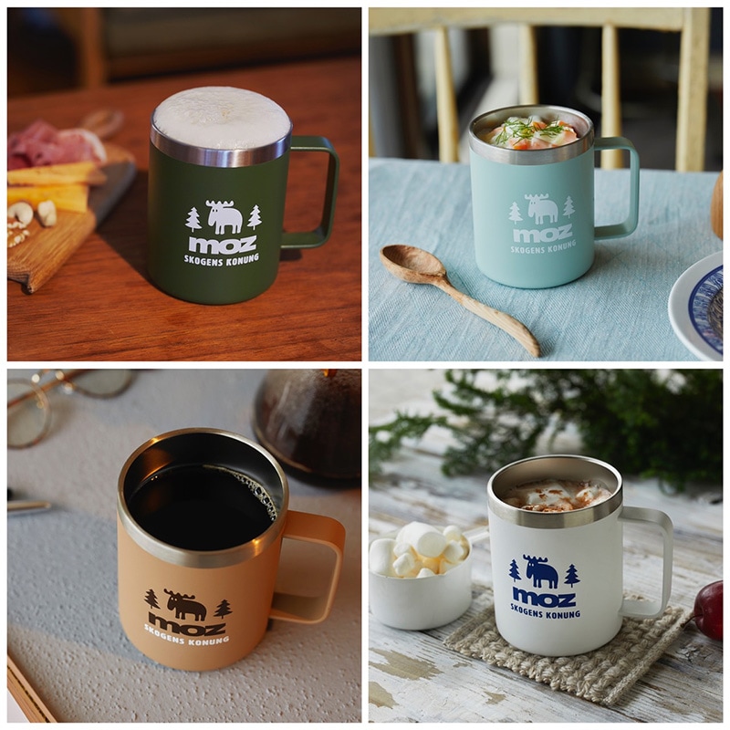 【moz ムック本 付録】モズ 真空断熱マグタンブラー(マグカップ) 