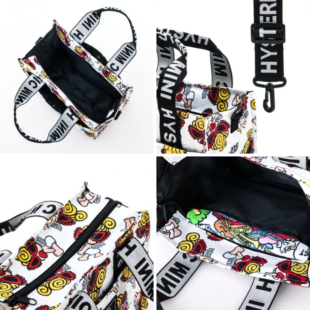 HYSTERIC MINI 3ROOM SHOULDER BAG BOOK WHITE ver.
