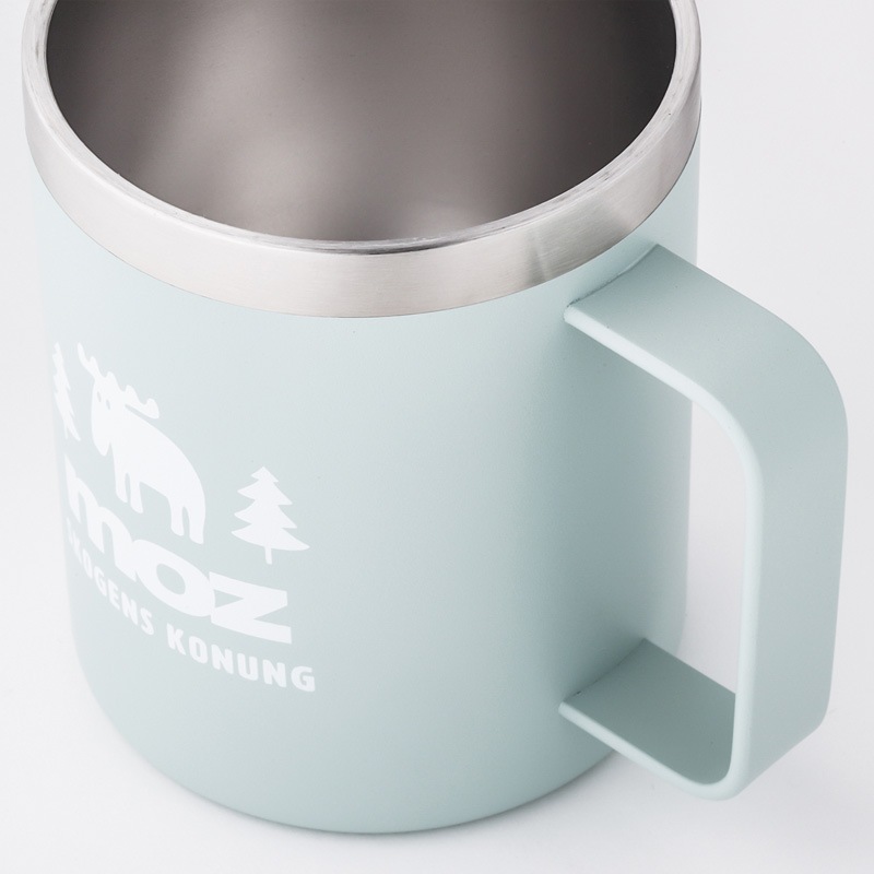 【moz ムック本 付録】モズ 真空断熱マグタンブラー (マグカップ) スノーブルー ver.