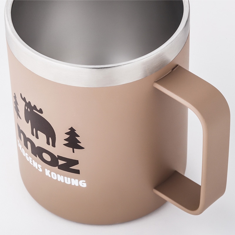 【moz ムック本 付録】モズ 真空断熱マグタンブラー (マグカップ) カフェオレ ver.