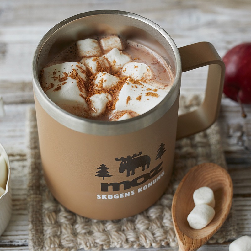 【moz ムック本 付録】モズ 真空断熱マグタンブラー (マグカップ) カフェオレ ver.