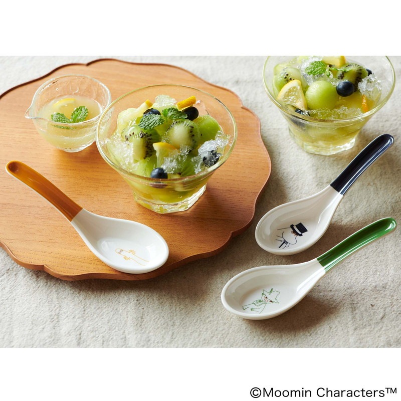 雑誌付録【素敵なあの人2022年10月号】ムーミン 食卓を彩るレンゲ5点セット