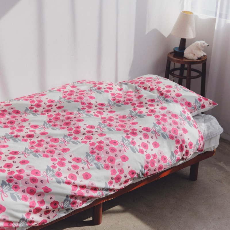 爆爆爆レア　アルバローザ　シングル　掛け布団カバー　ピンク×イエロー　新品未使用 掛け布団カバー シングル #905a （モエ） ピンク – INTERMODE KAWABE