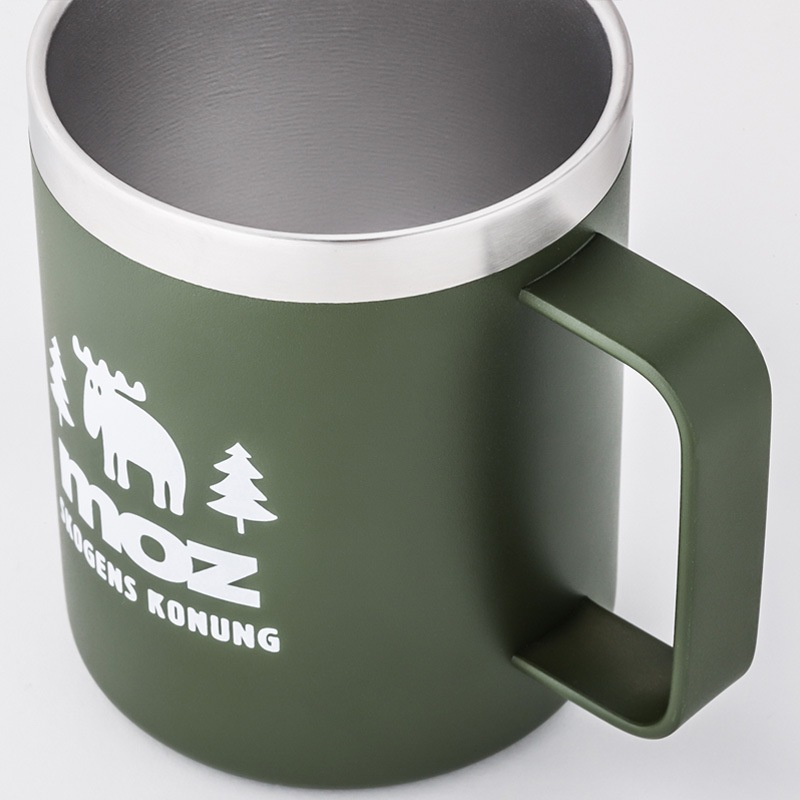 【moz ムック本 付録】モズ 真空断熱マグタンブラー (マグカップ) フォレスト ver.