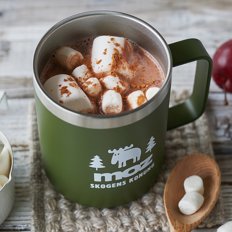 【moz ムック本 付録】モズ 真空断熱マグタンブラー (マグカップ) フォレスト ver.