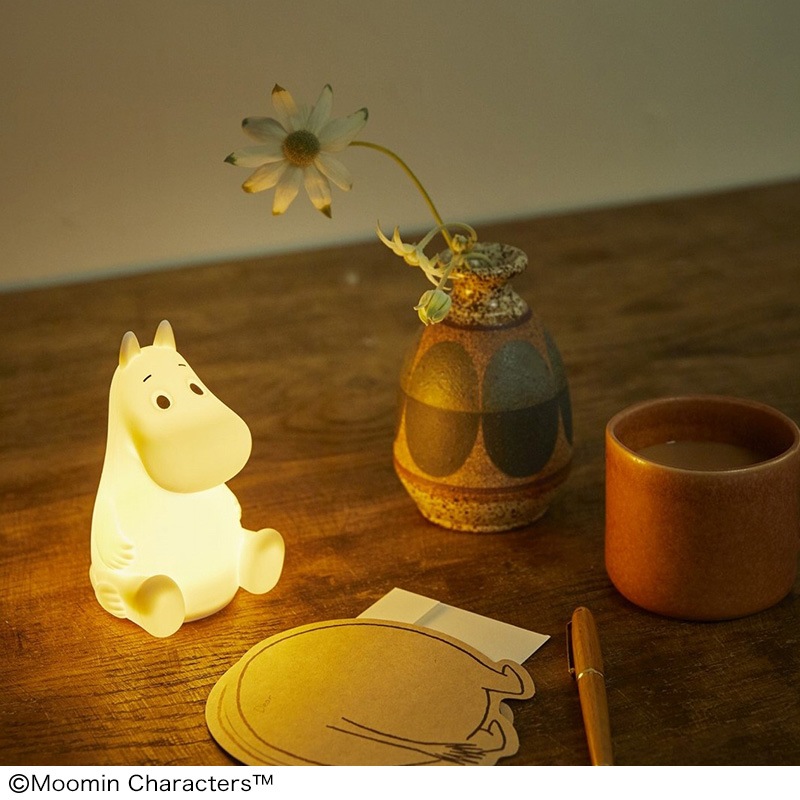 雑誌付録【ムーミンお部屋ライト】ムック本付録 2021年9月1日発売