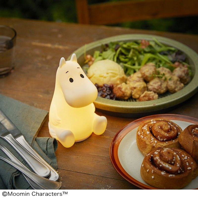 雑誌付録【ムーミンお部屋ライト】ムック本付録 2021年9月1日発売