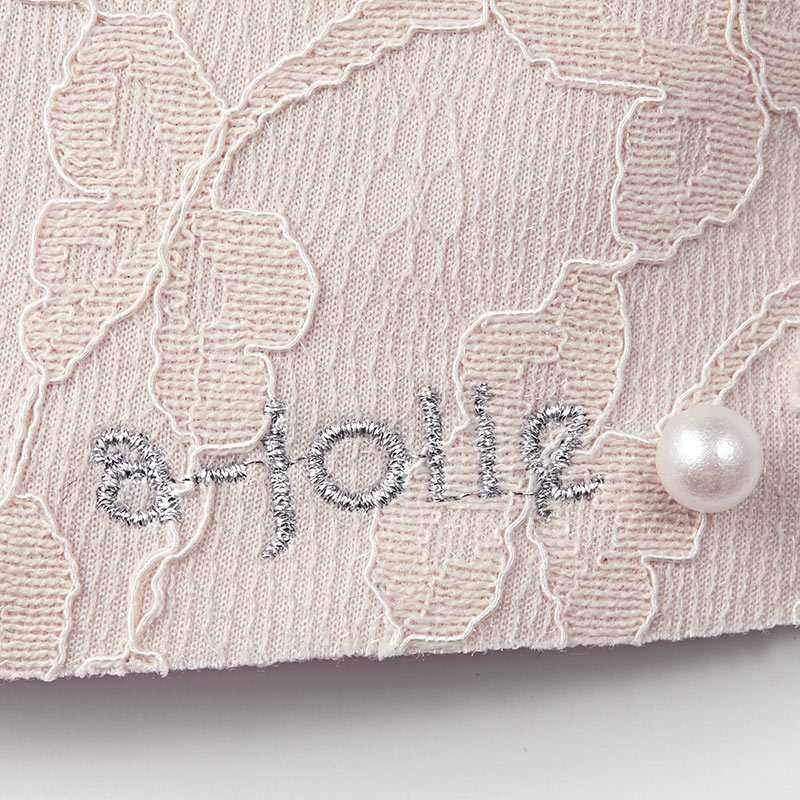 【アジョリー ムック本付録】アジョリー パール付きレースマスク(ベージュ)2021年9月10日発売