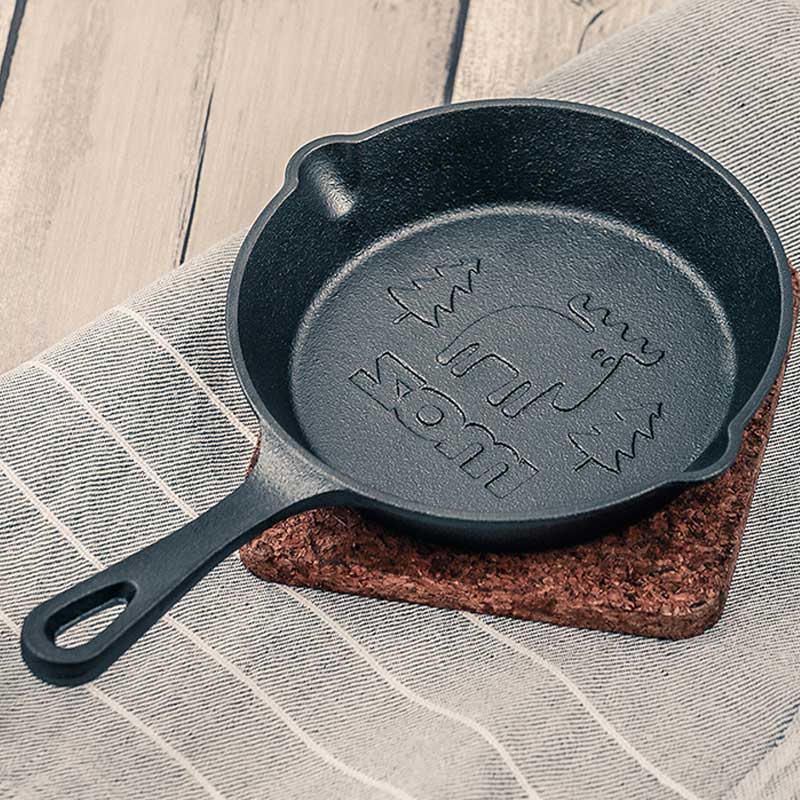 【moz ムック本 付録】モズ アウトドア スキレット ver.