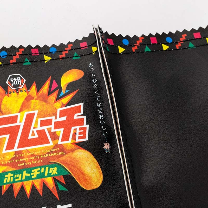 【ムック本付録】カラムーチョ チップス ホットチリ味 ポーチ&チャーム