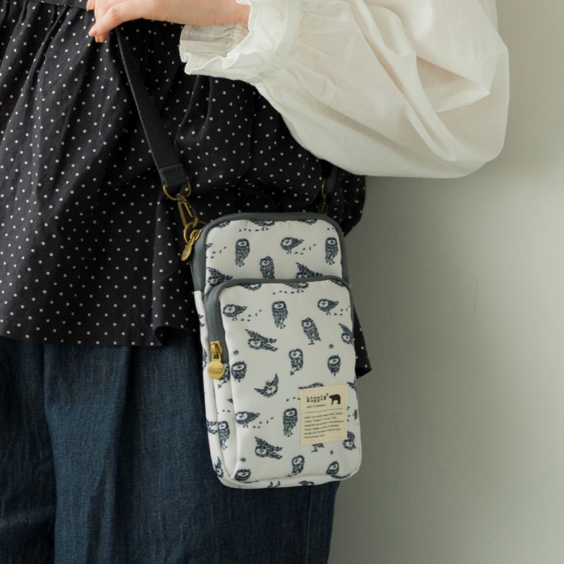 SALE】kippis スマホショルダーバッグ Uggla アイボリー | 商品