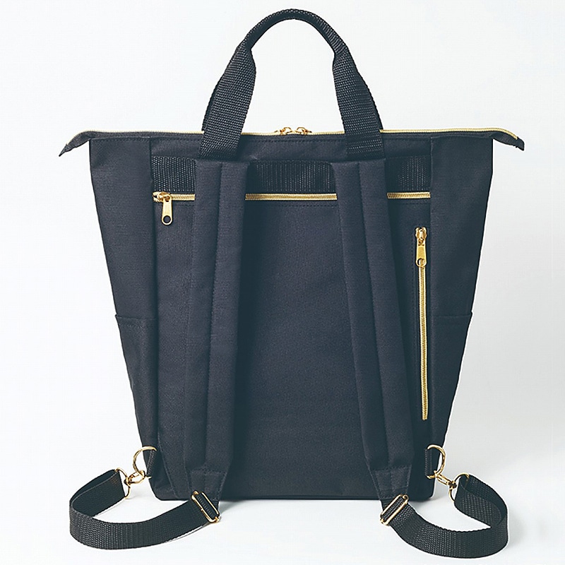 雑誌付録【ムーミン 大きく開く多機能ポケット付き2WAYトートリュック】2021年9月1日発売