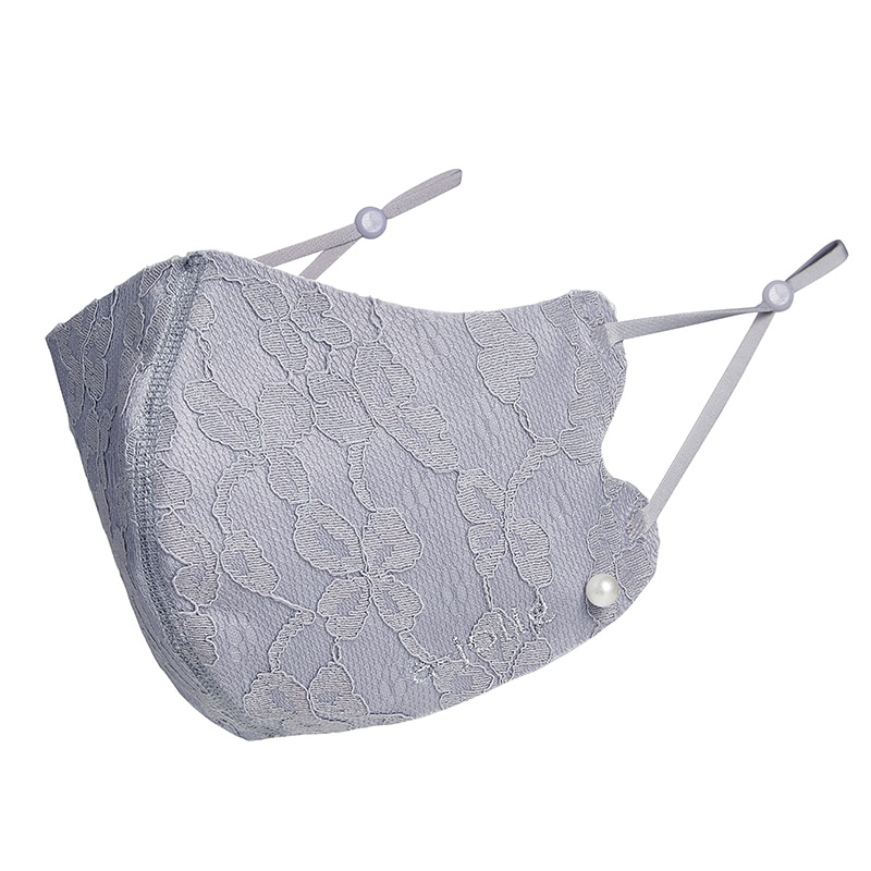 【アジョリー ムック本付録】アジョリー パール付きレースマスク(グレー)2021年9月10日発売
