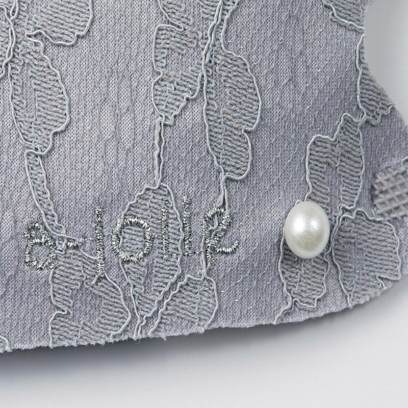 【アジョリー ムック本付録】アジョリー パール付きレースマスク(グレー)2021年9月10日発売