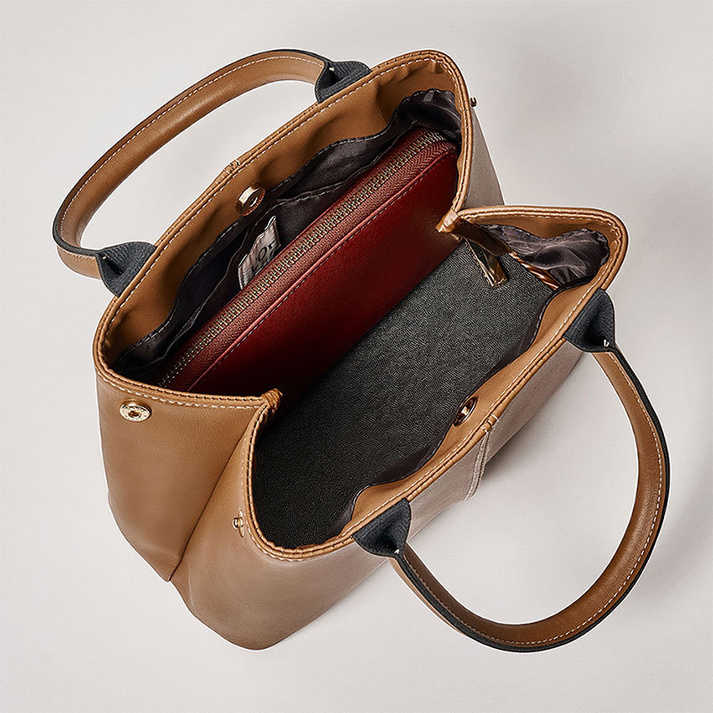 【ロル ムック本 付録】ロル2ウェイショルダーバッグブラウン