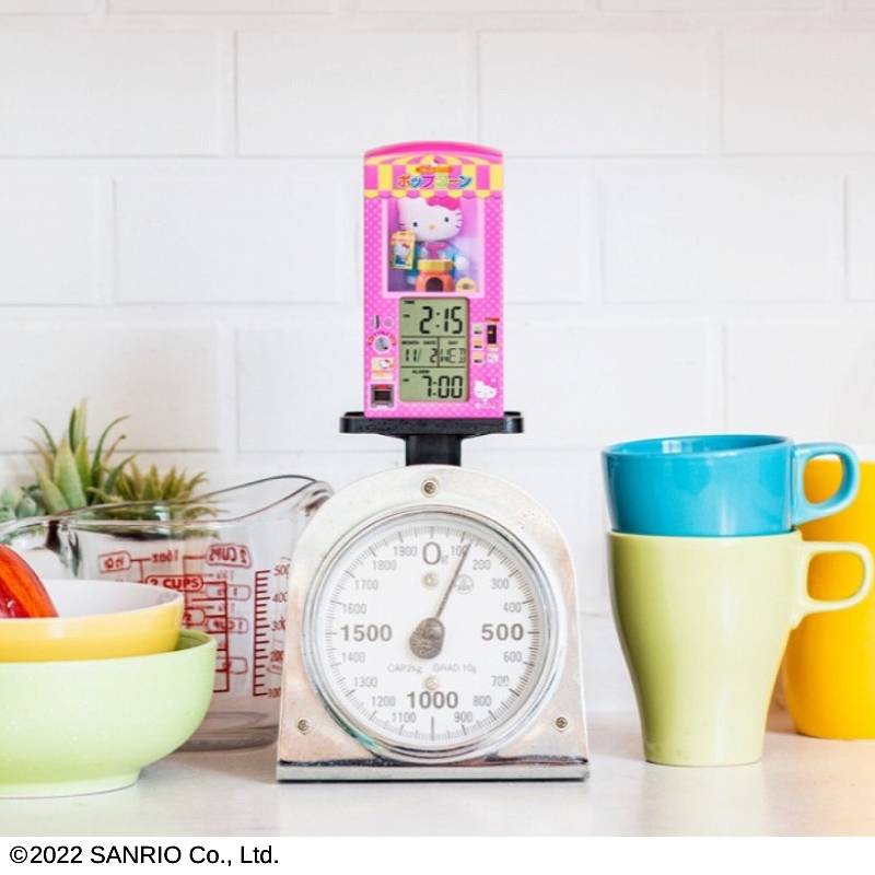 ハローキティのポンポンパック目覚まし時計BOOK：10/24発売【ムック本付録】ハローキティ ポンポンパック目覚まし時計