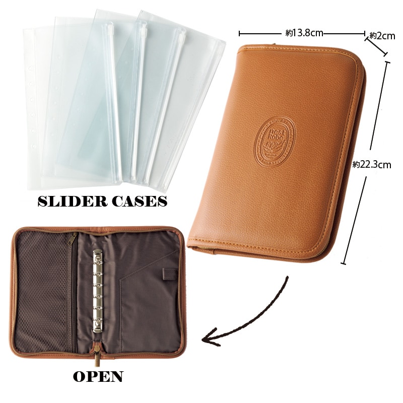 【リンネル 1月号増刊 雑誌付録】ネストローブ 家計管理ポーチ