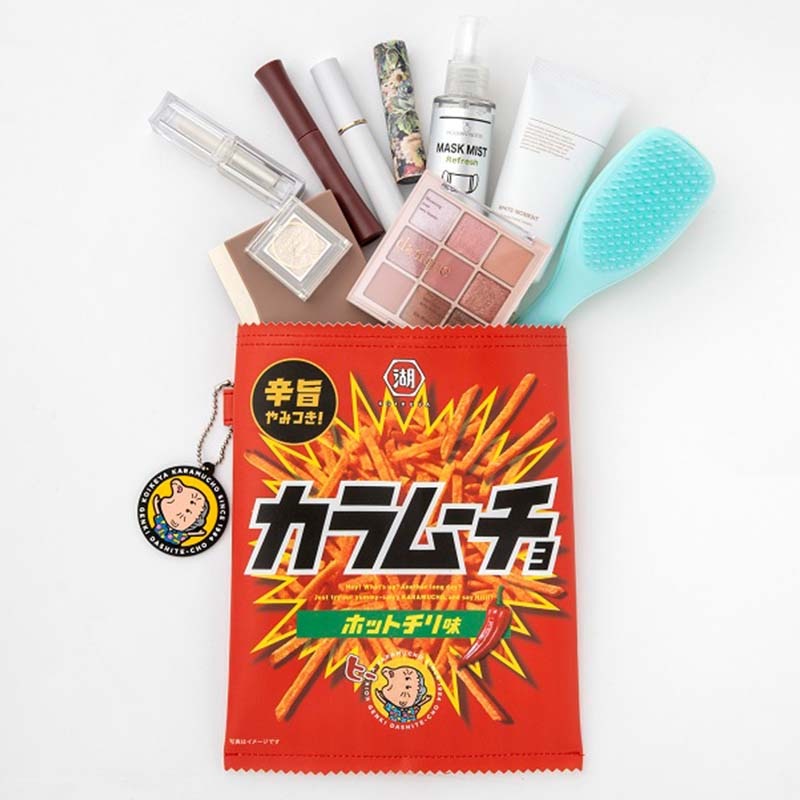 【ローソン、HMV、HMV&BOOKS online限定付録】スティックカラムーチョホットチリ味 ポーチ&チャーム