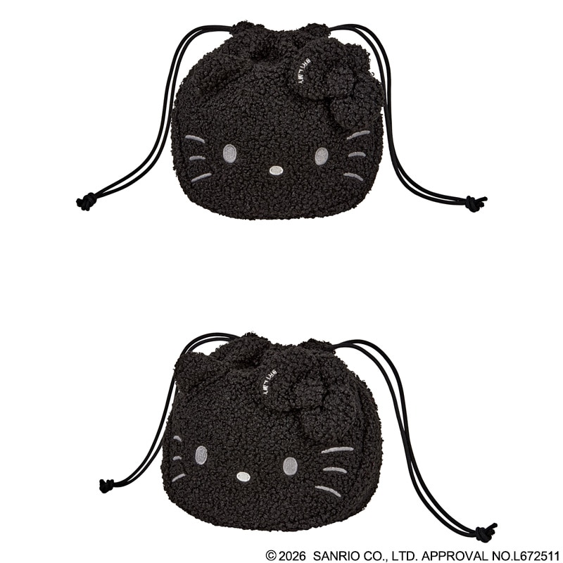 HELLO KITTY �� BRILMY ���ܥ餵��Ǥ����������ʤ� ���女����ݡ��� BOOK BLACK ver. SPECIAL PACKAGE