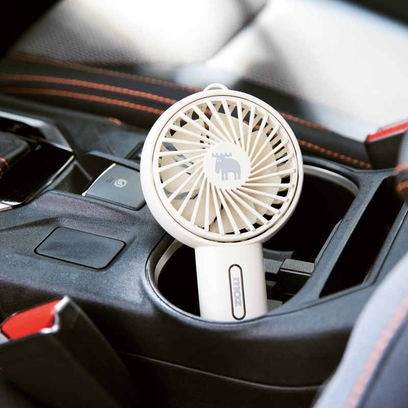 【セブンイレブン限定付録ブランド】moz(モズ)ミニ扇風機オフホワイト ver.