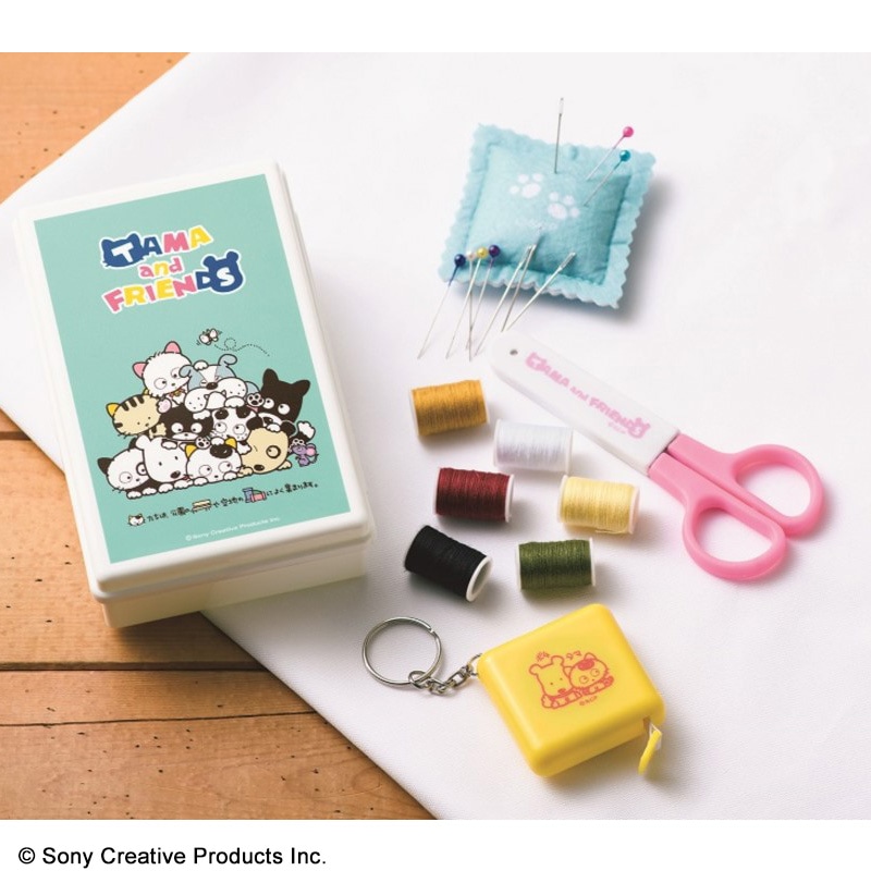 タマ＆フレンズ うちのタマ知りませんか? 40th Anniversary BOOK(TJMOOK)【ムック本付録】タマ＆フレンズ～うちのタマ知りませんか？～懐かし裁縫箱セット