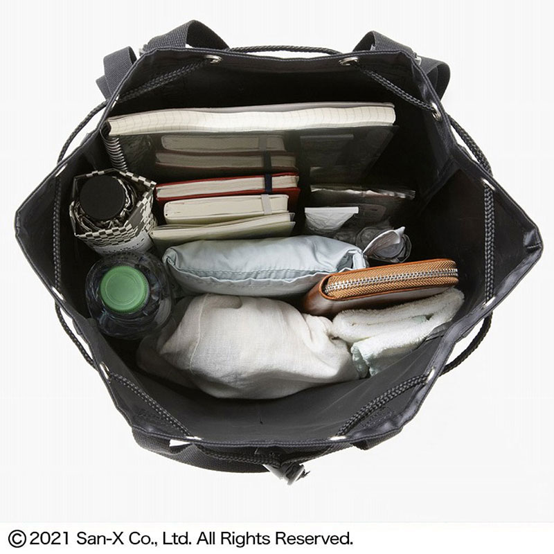 すみっコぐらし 2WAY BACKPACK BOOK produced by CIAOPANIC TYPY ブラック ver.：8/17発売【ムック本付録】すみっコぐらし×チャオパニックティピー 2WAYバックパック