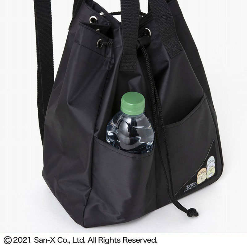 すみっコぐらし 2WAY BACKPACK BOOK produced by CIAOPANIC TYPY ブラック ver.：8/17発売【ムック本付録】すみっコぐらし×チャオパニックティピー 2WAYバックパック