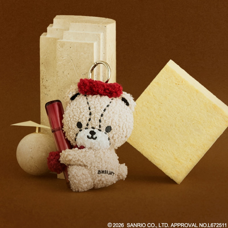 HELLO KITTY × BRILMY リップを抱っこできちゃう♡ぬいぐるみ