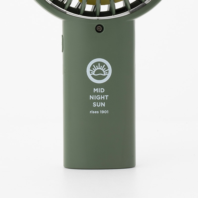 Coleman BRAND BOOK #05 ミニ扇風機 フォレストグリーン：7/5発売【セブン-イレブン・セブンネット限定付録】コールマン ミニ扇風機 フォレストグリーン コールマン120周年記念ロゴ