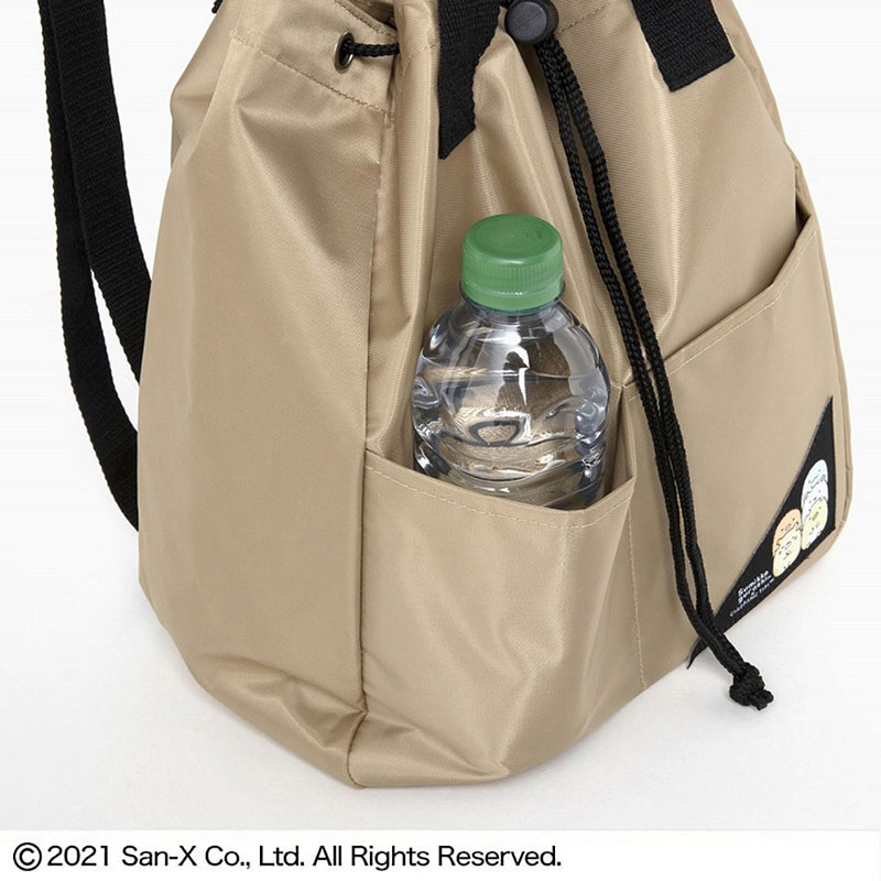 すみっコぐらし 2WAY BACKPACK BOOK produced by CIAOPANIC TYPY ベージュ ver.：8/17発売【ムック本付録】すみっコぐらし×チャオパニックティピー 2WAYバックパック(ベージュver.)