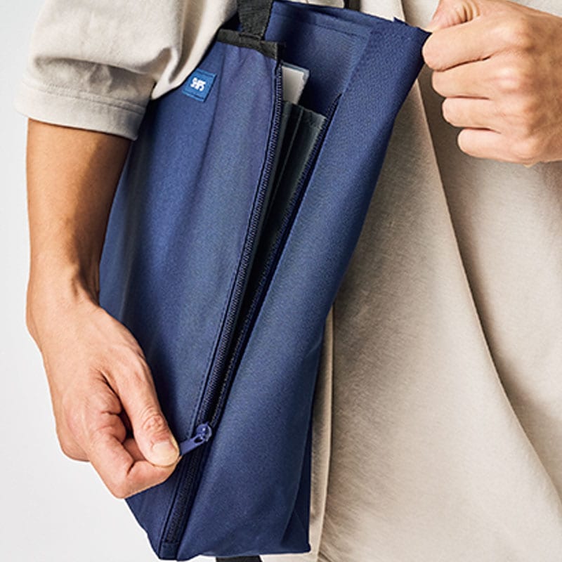 【MonoMax モノマックス 2021年12月号 雑誌付録】シップス SHIPSのキレイにしまえて取り出しやすい ３層じゃばらポケット付きトート