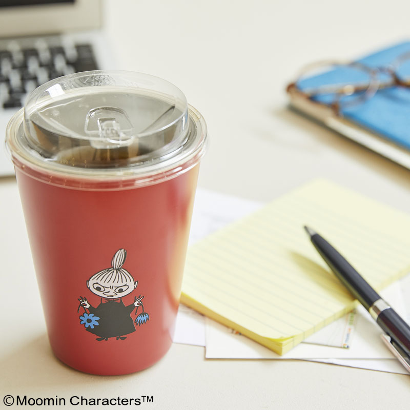 MOOMIN CUP COFFEE TUMBLER BOOK リトルミイとニョロニョロ RED ver.:9/8発売【ムック本付録】ムーミン真空断熱タンブラー リトルミイとニョロニョロ RED ver.