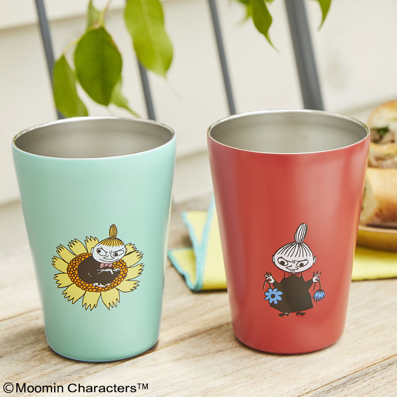 MOOMIN CUP COFFEE TUMBLER BOOK リトルミイとニョロニョロ RED ver.:9/8発売【ムック本付録】ムーミン真空断熱タンブラー リトルミイとニョロニョロ RED ver.