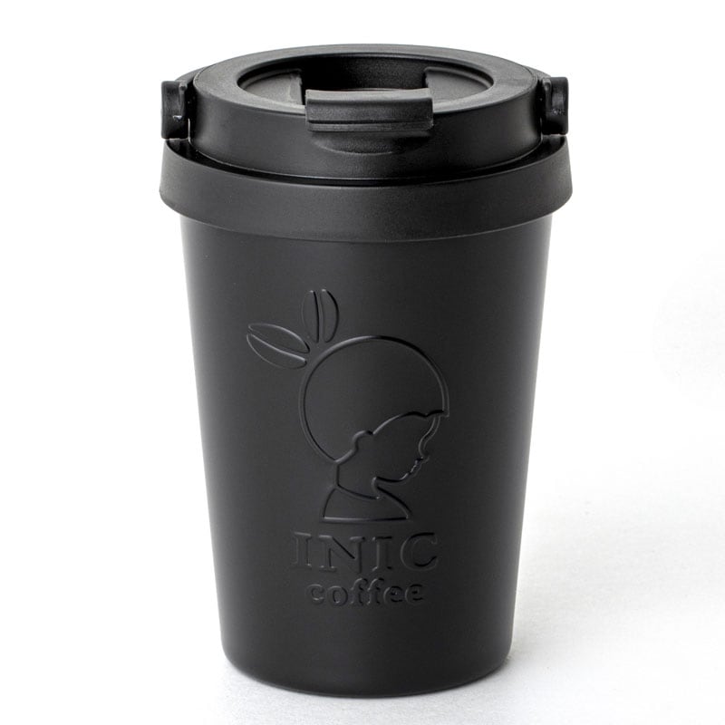 INIC coffee 真空断熱ステンレスタンブラーBOOK BLACK：8/17発売【ファミリーマート限定付録】イニックコーヒー 真空断熱ステンレスタンブラー(ブラック)