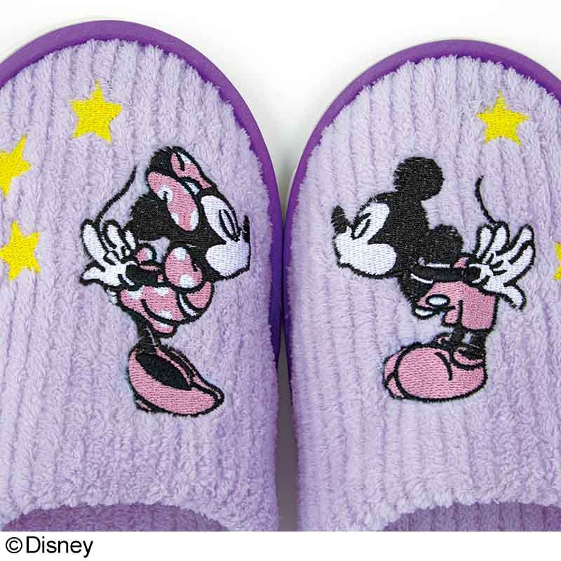 【ディズニー sweet スウィート2022年1月号増刊 雑誌付録】星ひとみ もこもこスリッパ ミッキーマウス