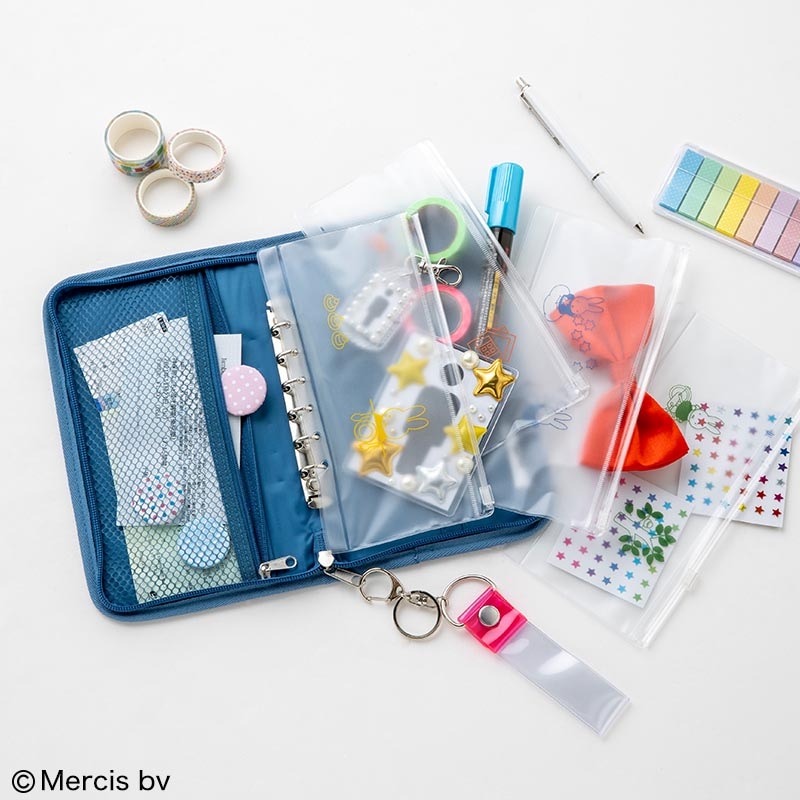 【miffy ムック本 付録】多機能マルチポーチ 雲の上のミッフィー