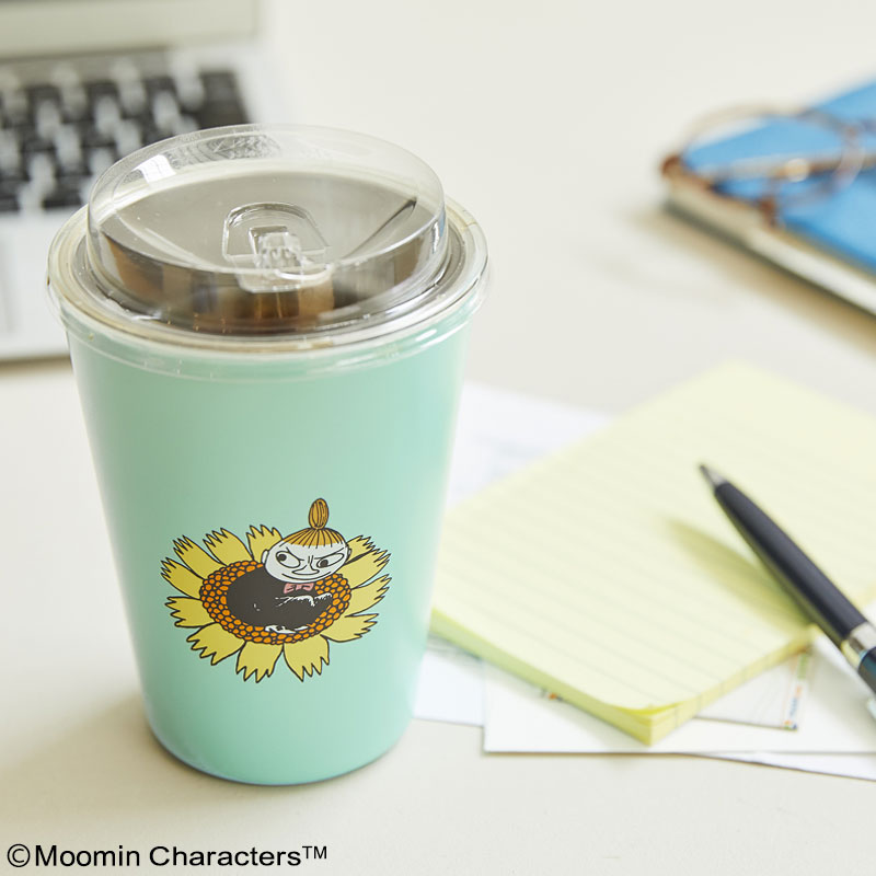 MOOMIN CUP COFFEE TUMBLER BOOK リトルミイ LIGHT BLUE ver.：9/8発売【ムック本付録】ムーミン真空断熱タンブラー リトルミイ LIGHT BLUE ver.