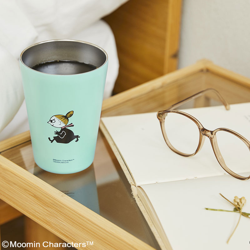 MOOMIN CUP COFFEE TUMBLER BOOK リトルミイ LIGHT BLUE ver.：9/8発売【ムック本付録】ムーミン真空断熱タンブラー リトルミイ LIGHT BLUE ver.