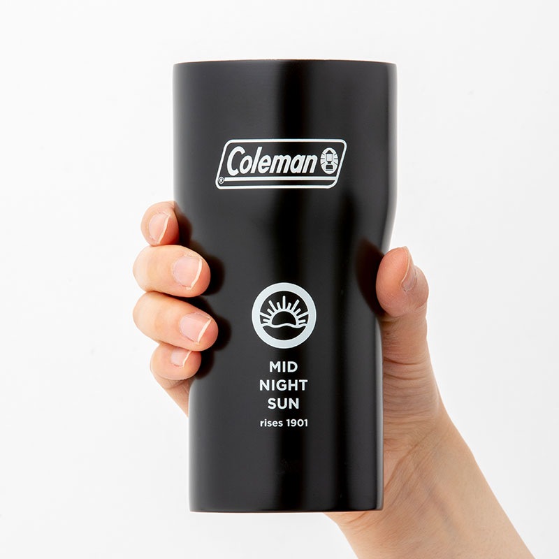 Coleman BRAND BOOK #05 真空断熱タンブラー ブラック:7/5発売【セブン-イレブン・セブンネット限定付録】コールマン 真空断熱タンブラー ブラック くびれていて持ちやすい