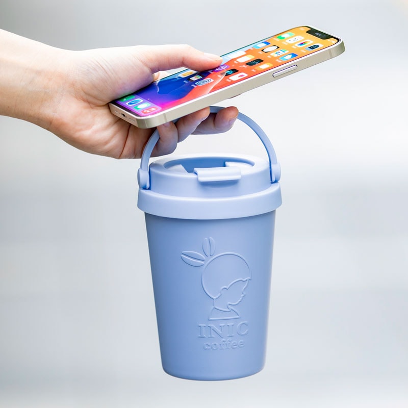 INIC coffee 真空断熱ステンレスタンブラーBOOK BLUE：8/17発売【ファミリーマート限定付録】イニックコーヒー 真空断熱ステンレスタンブラー(ブルー)